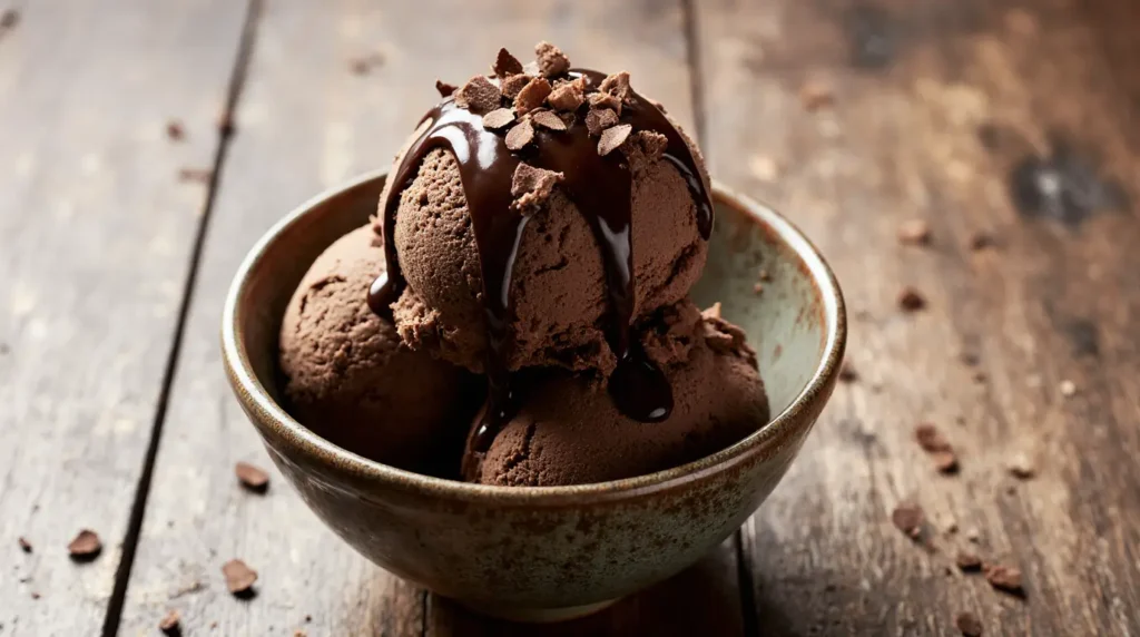 Chocolate ice cream