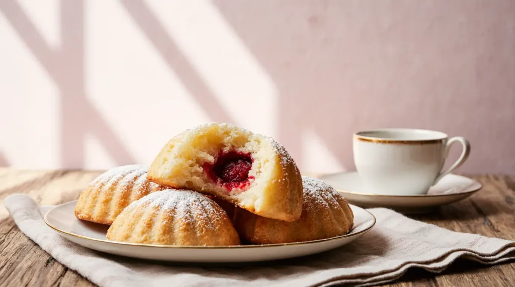 Lemon Raspberry Madeleines1