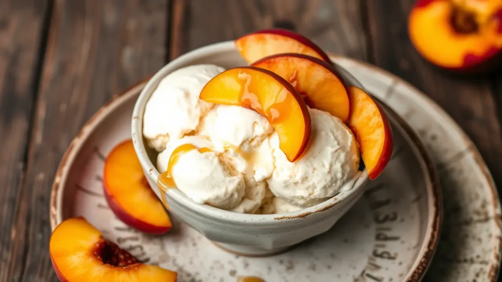 Peach Ice Cream1