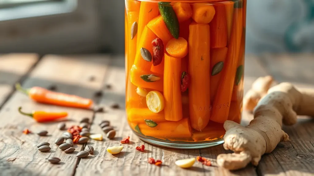 Quick Pickled Carrots1