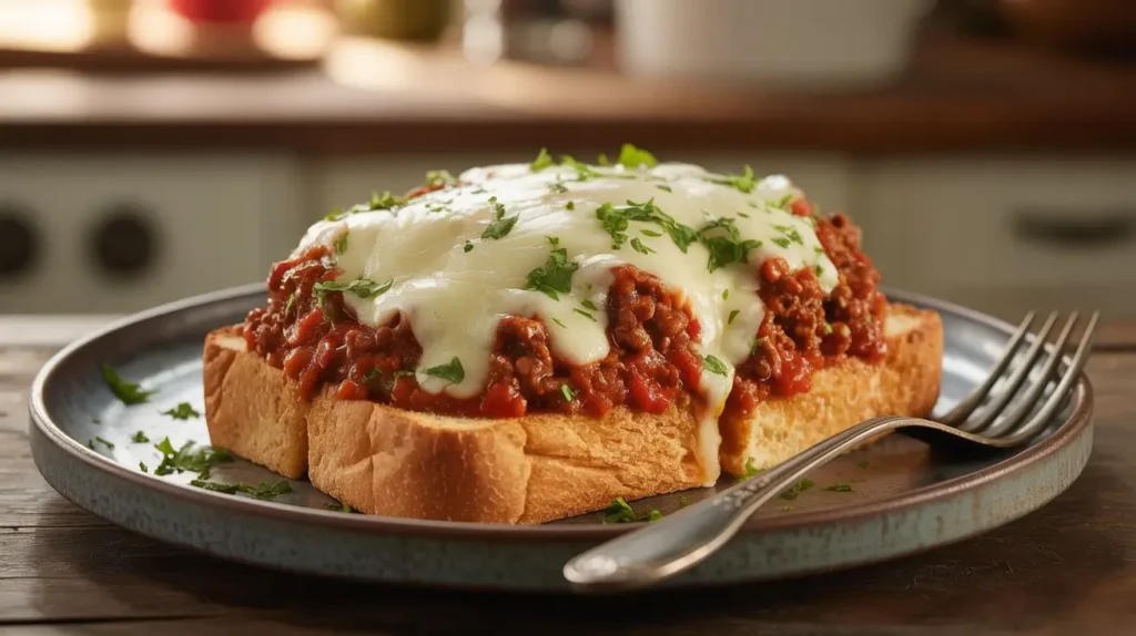 Texas Toast Sloppy Joe