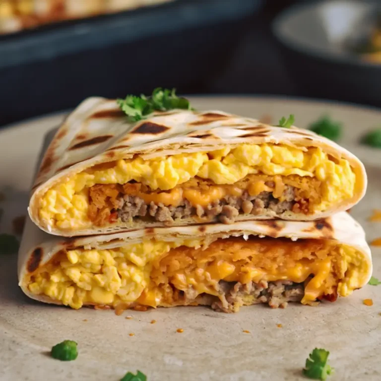Breakfast Crunchwrap Casserole