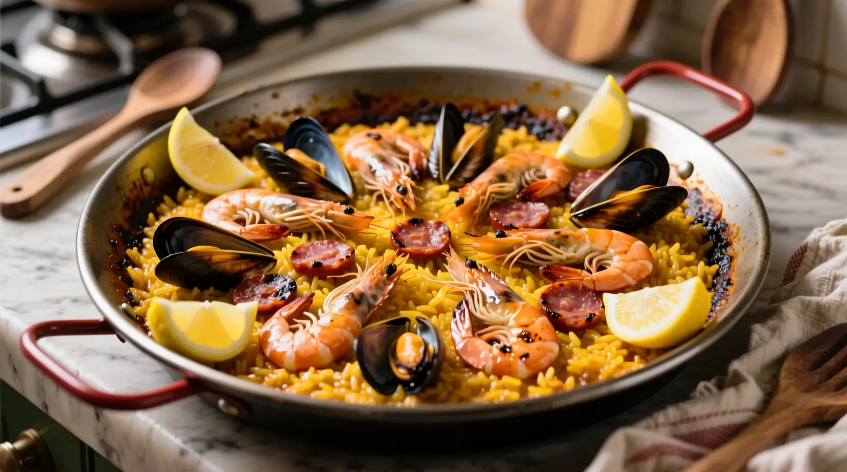 Seafood Paella