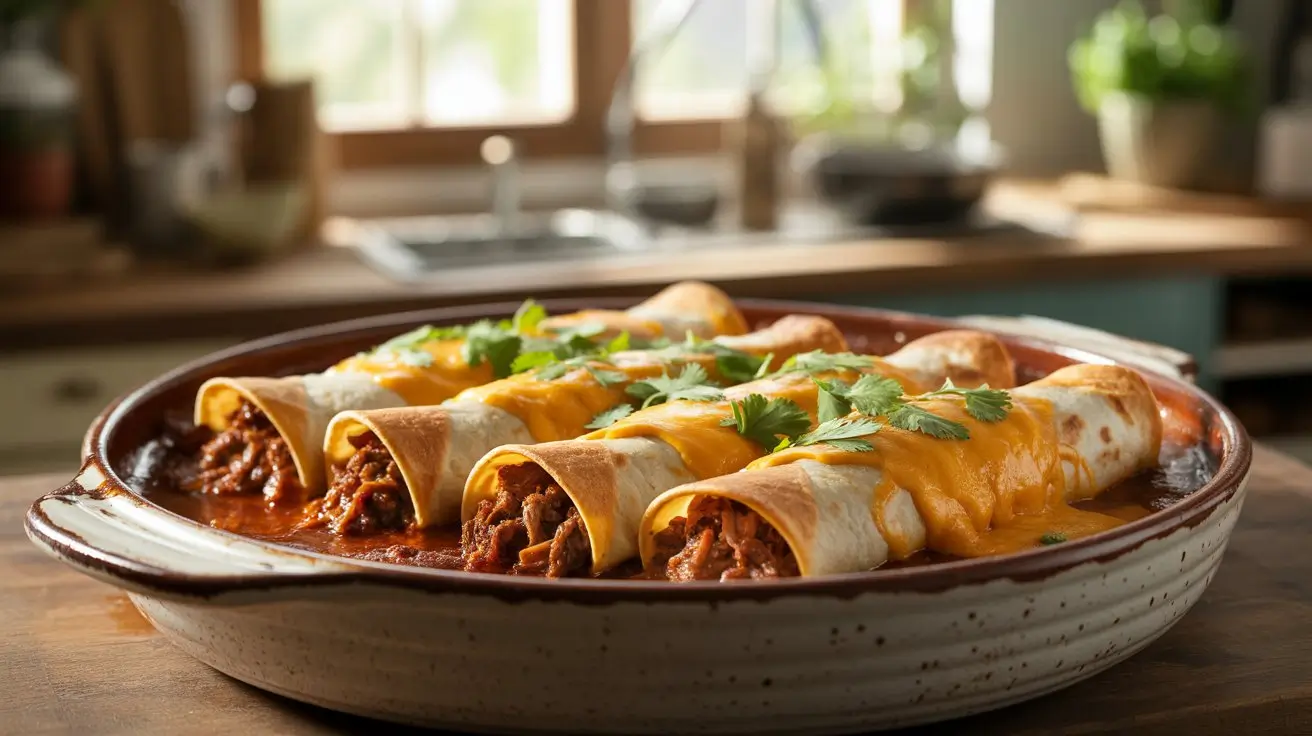 Beef Enchiladas