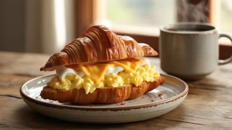 Croissant Breakfast Sandwich