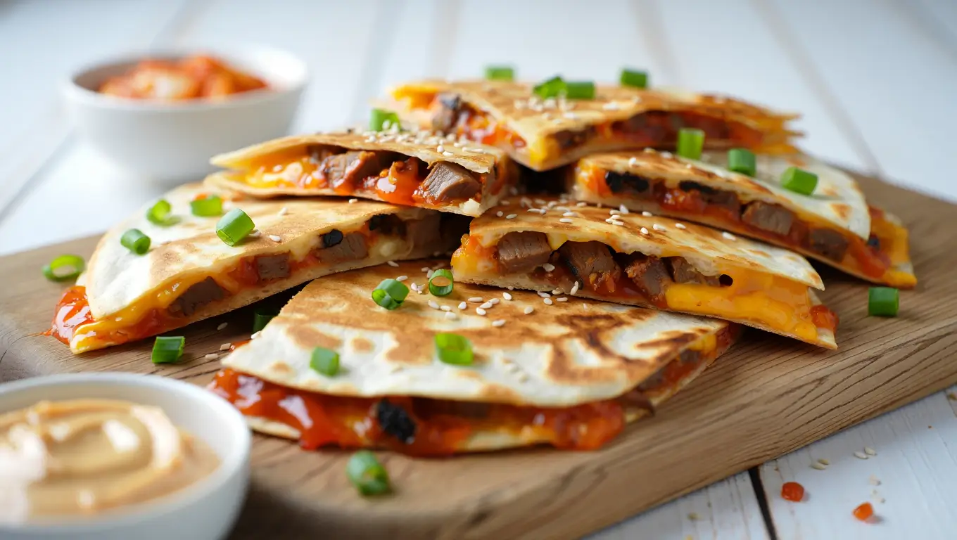 Korean Beef Quesadilla