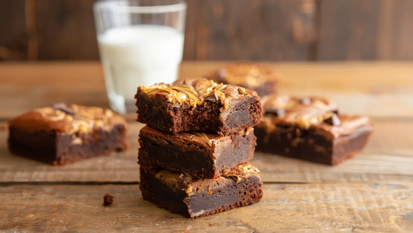 Peanut Butter Brownies