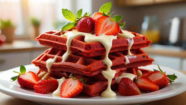 Red Velvet Waffles