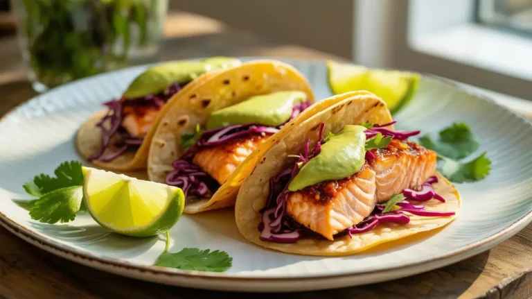 Salmon Tacos